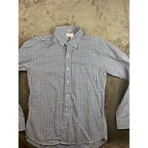 J WINGFIELD MENS SPORT SHIRT, SIZE Medium button down plaid‎